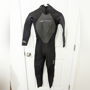 Hyperflex Women's Full Length 3mm Black Zip Wetsuit